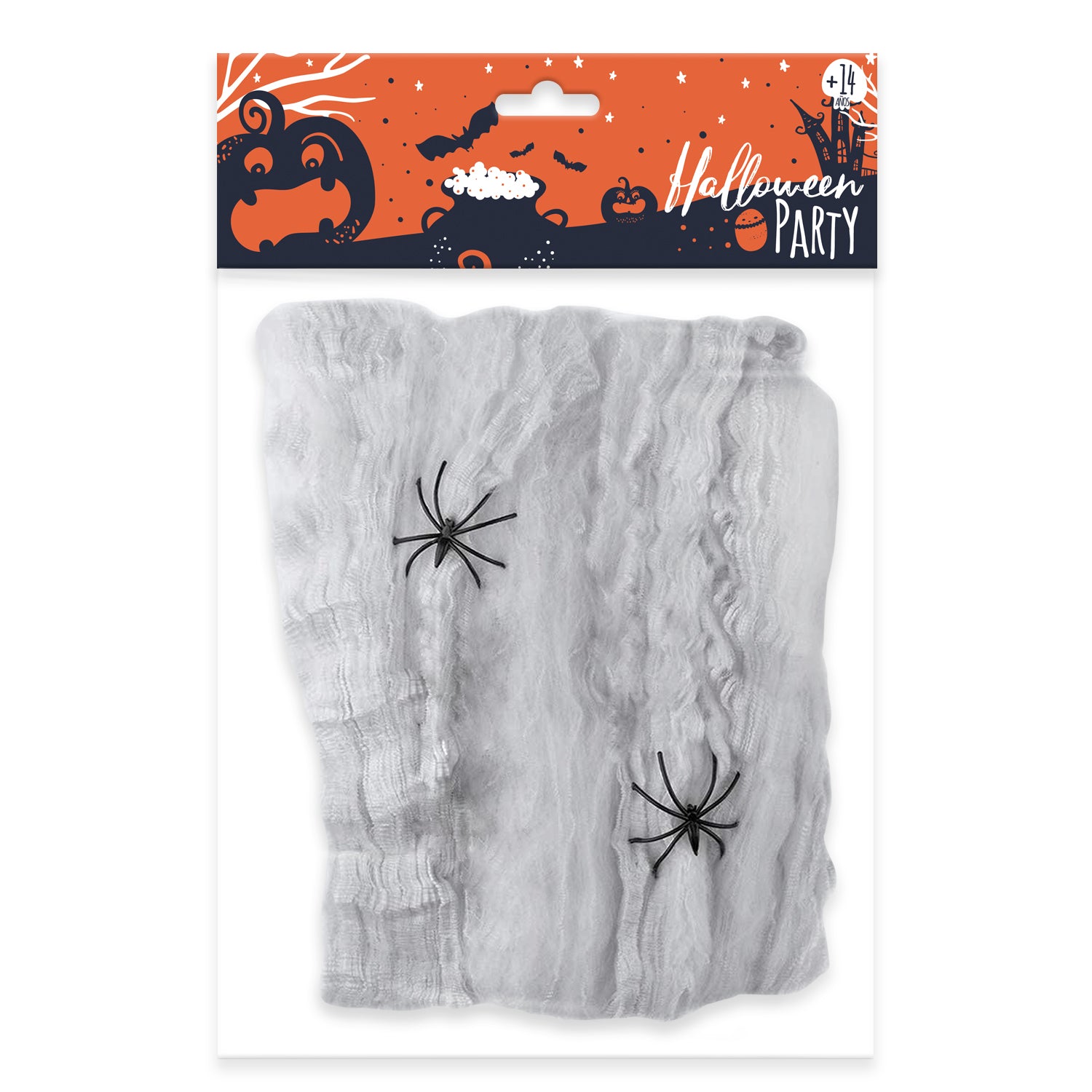 Telaraña Blanca 20 gramos Halloween | Big Party